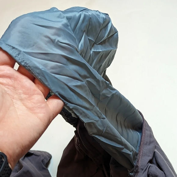 Vintage North American Clothiers Outdoor Grey Teal Zip Hooded Jacket Mens M - Picture 9 of 14